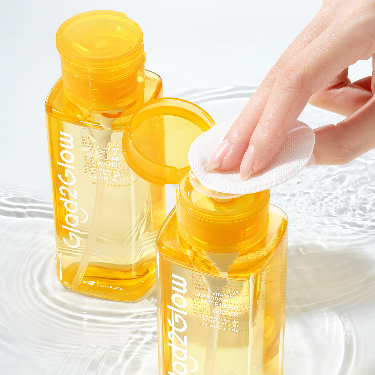 Glad2glow Yuja Vitamin C Glow Boosting Micellar Water