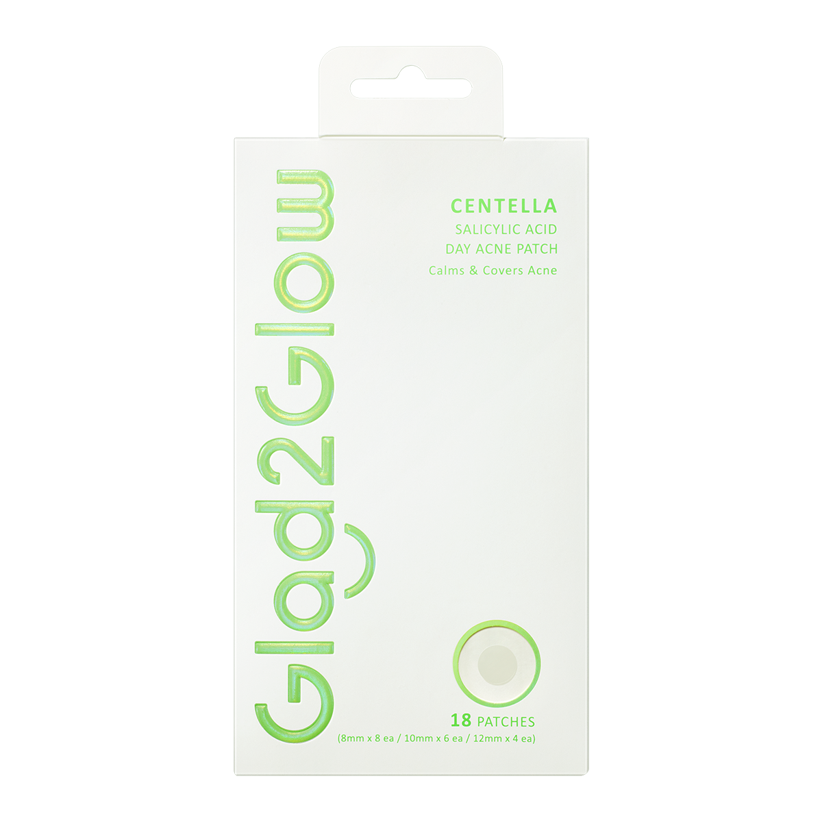 Glad2Glow Centella Salicylic Acid Day Acne Patch