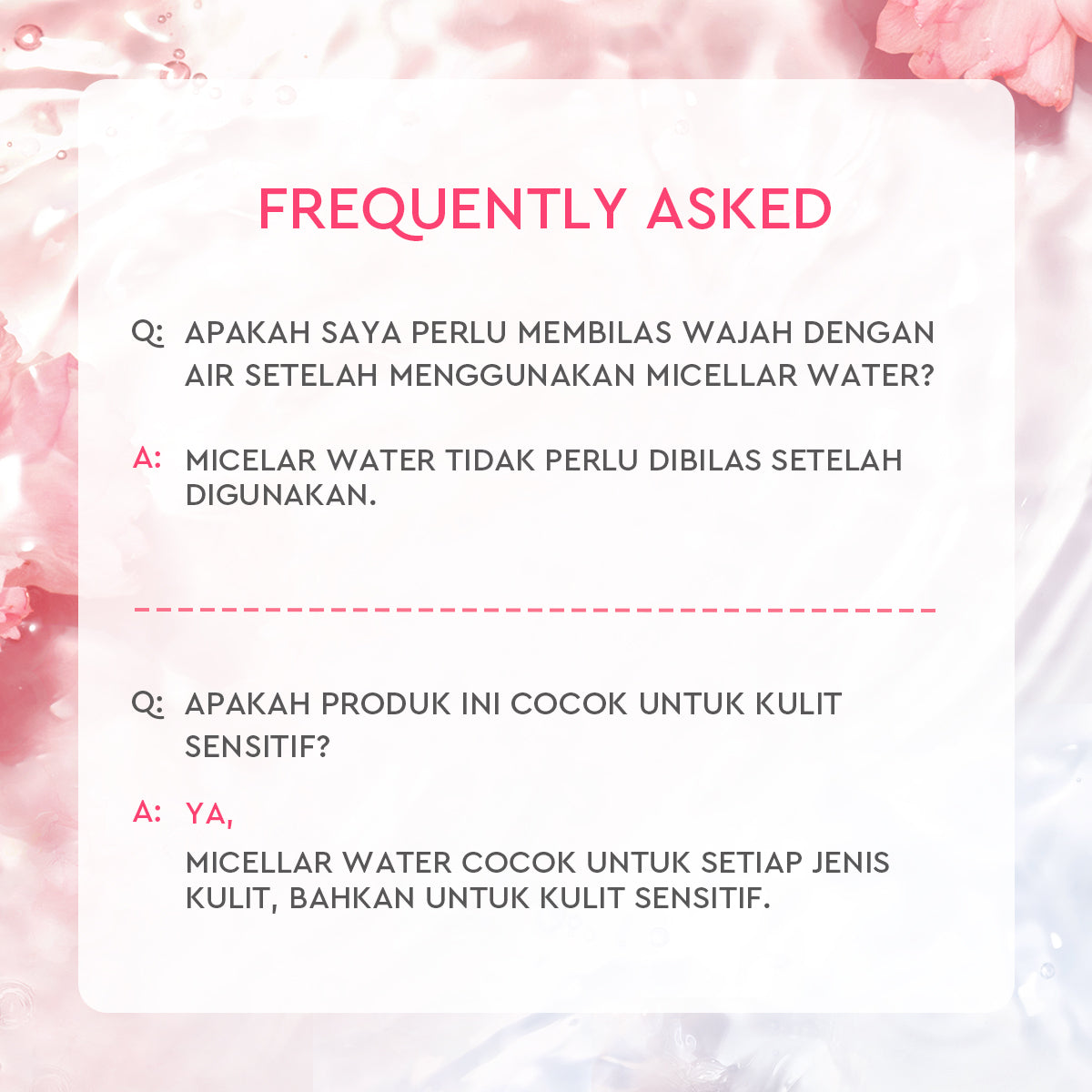 Glad2Glow Cherry Blossom Betaine Micellar Water