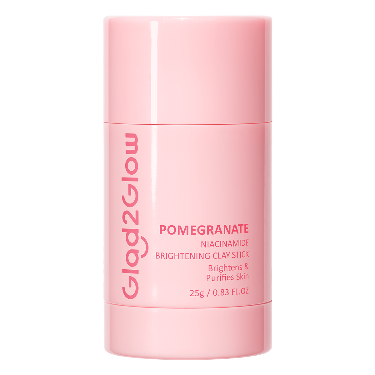 Glad2glow Pomegranate Niacinamide Brightening Clay Stick