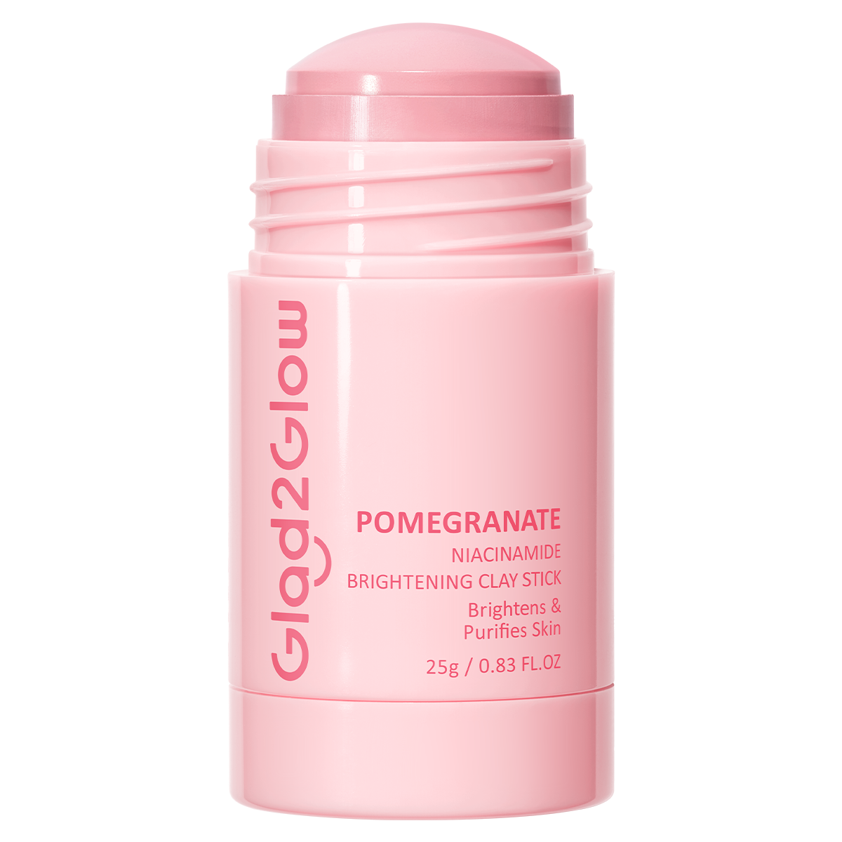 Glad2glow Pomegranate Niacinamide Brightening Clay Stick