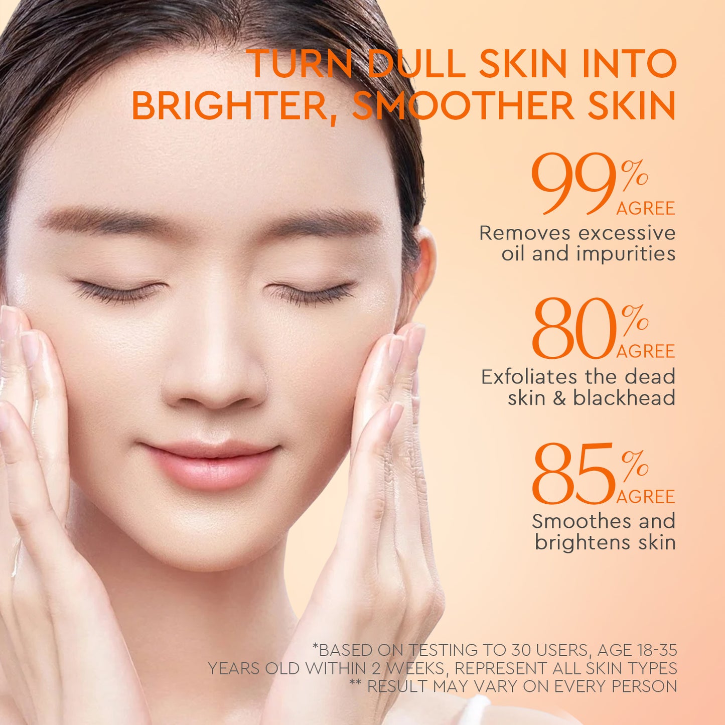 Glad2glow Apricot Glycolic Acid Exfo Smooth Peeling Gel