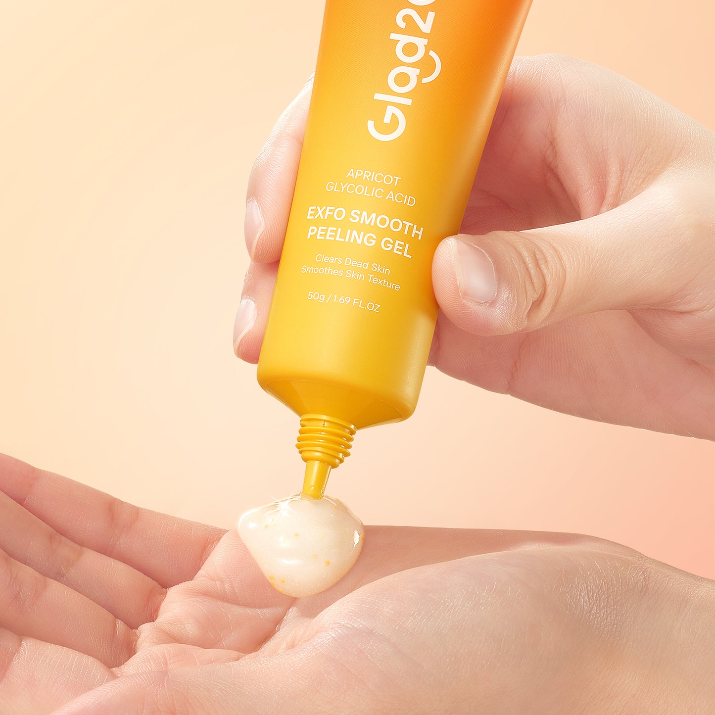 Glad2glow Apricot Glycolic Acid Exfo Smooth Peeling Gel