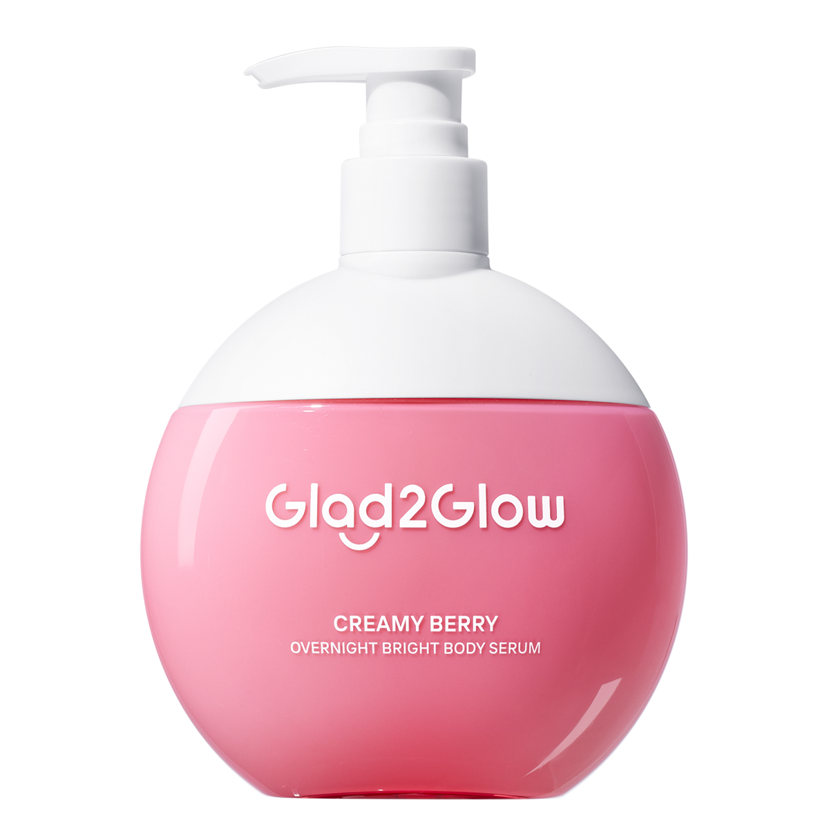 Glad2glow Creamy Berry Overnight Bright Body Serum