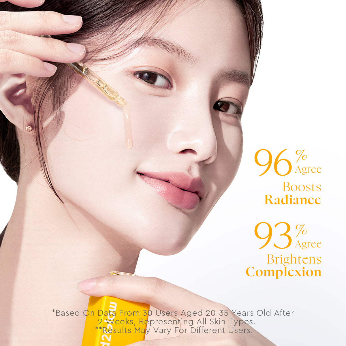 Glad2Glow Jeju Tangerine Vita C Power Bright Glow Serum  