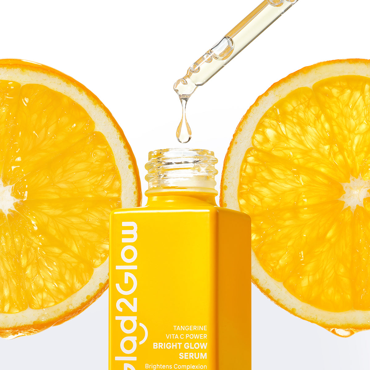 Glad2Glow Jeju Tangerine Vita C Power Bright Glow Serum  