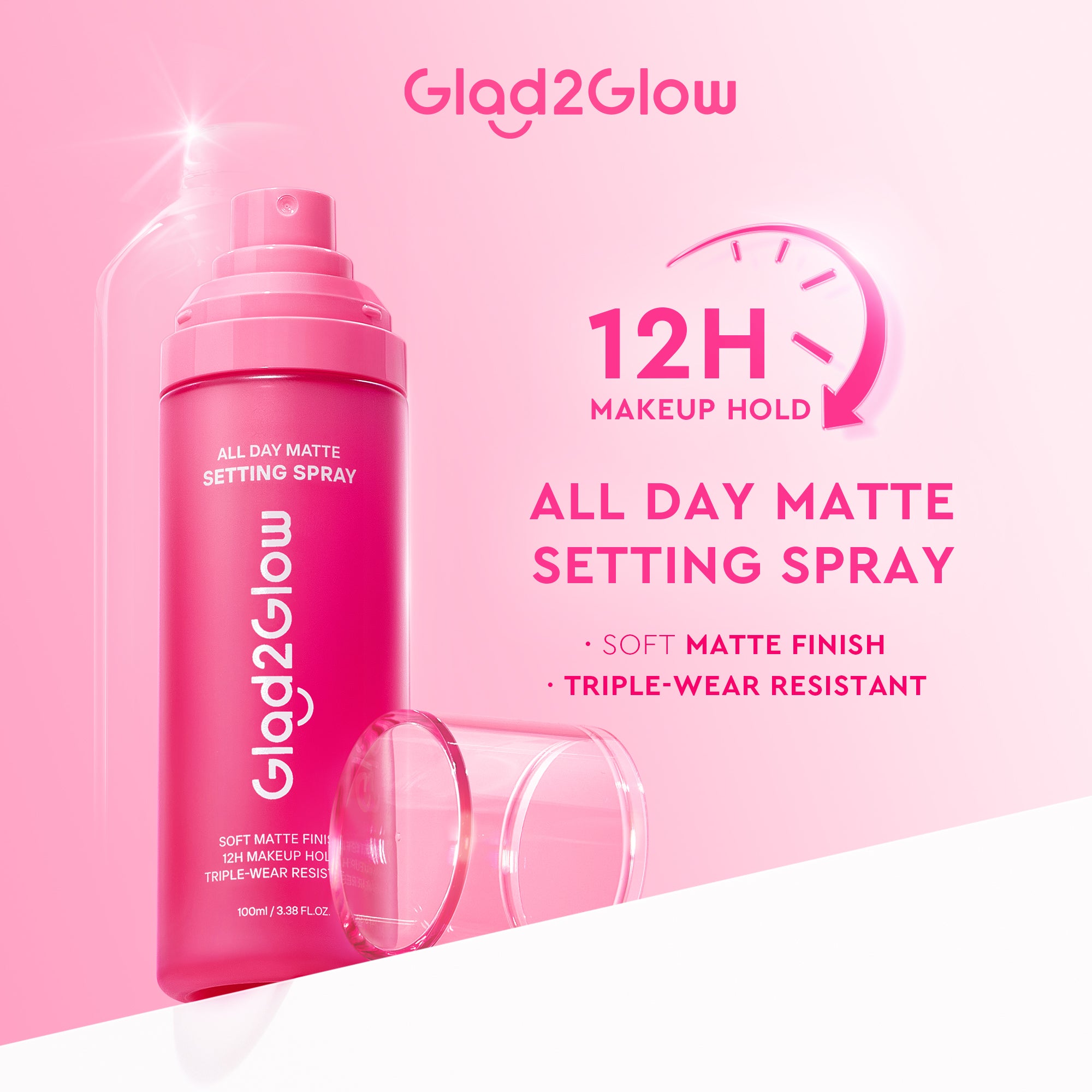 All day matte setting spray