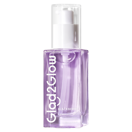 Glad2Glow Blackberry AHA BHA PHA Daily Exfoliating Toner