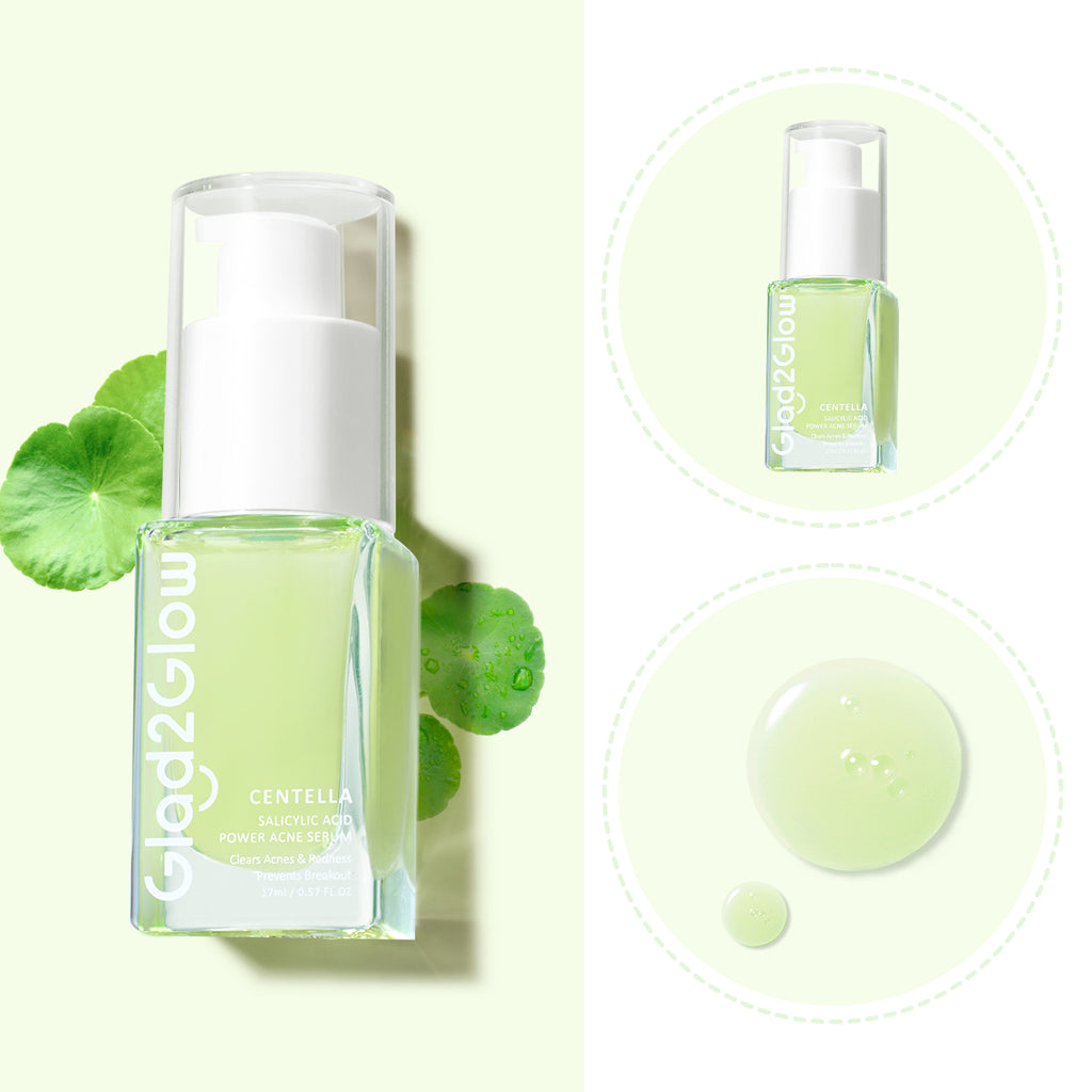 Glad2Glow Centella 2% Salicylic Acid Power Acne Serum