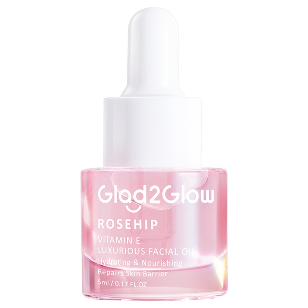 Glad2Glow Rosehip Vitamin E Luxurious Facial Oil