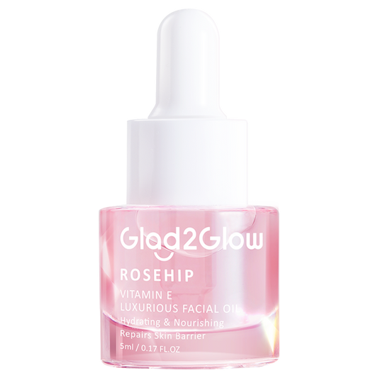 Glad2Glow Rosehip Vitamin E Luxurious Facial Oil