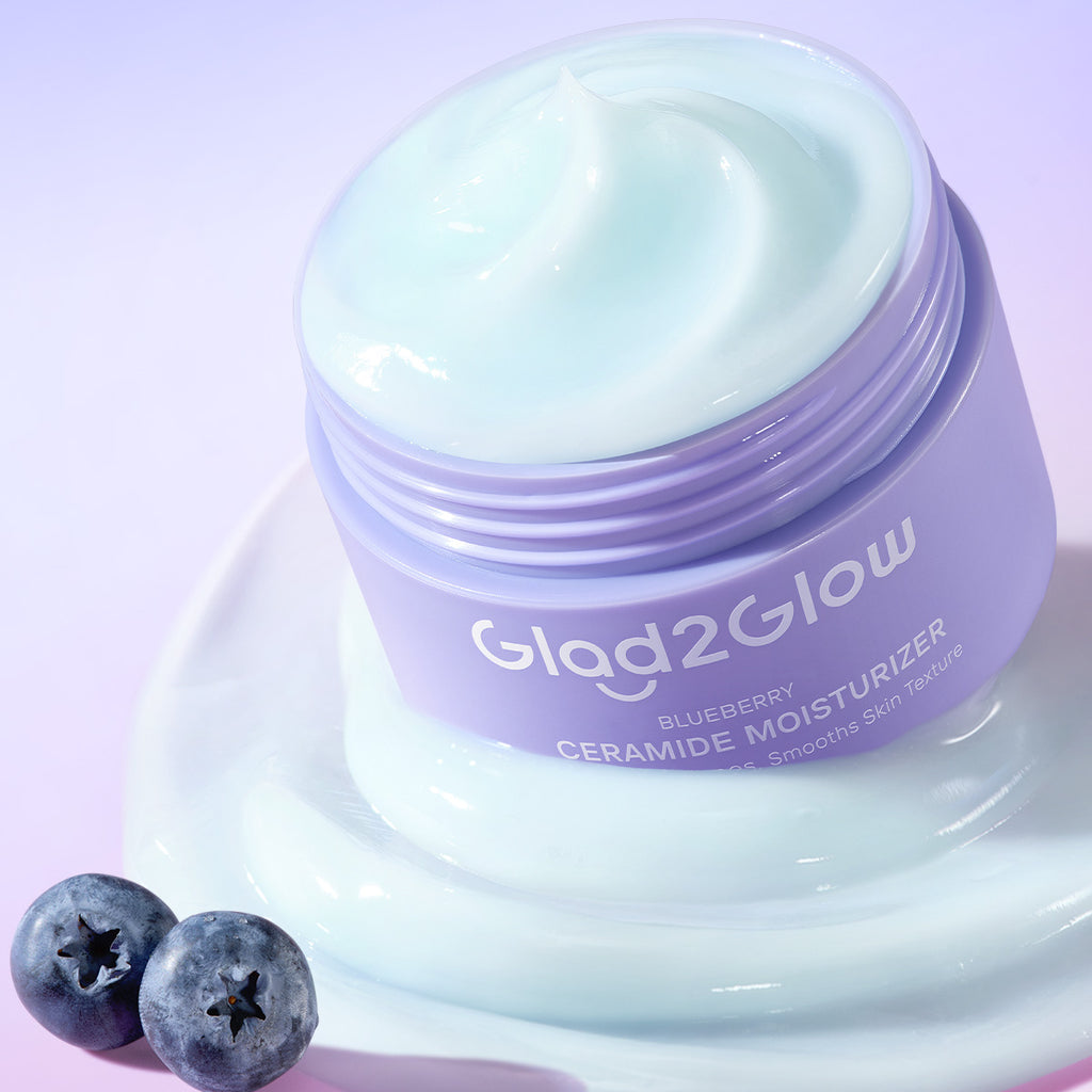Glad2Glow Blueberry 5% Ceramide Moisturizer