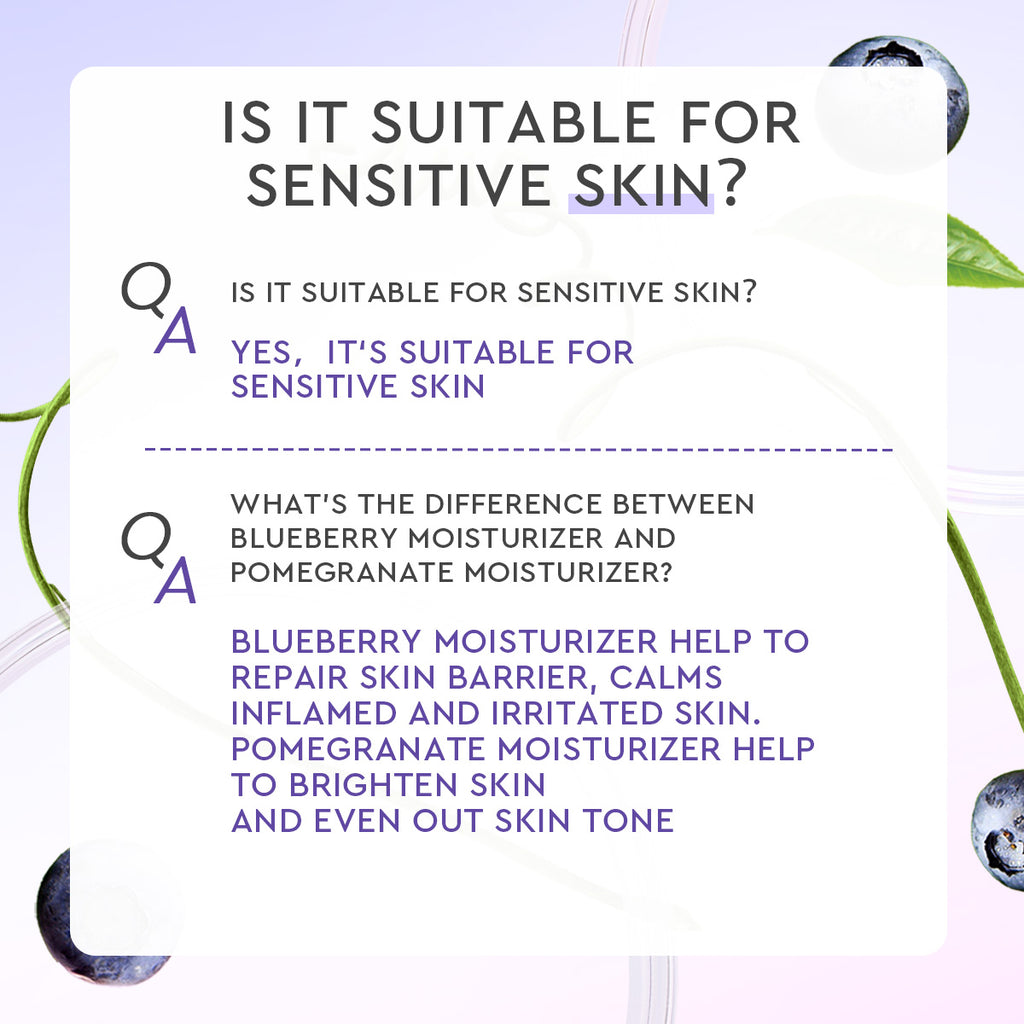 Glad2Glow Blueberry 5% Ceramide Moisturizer