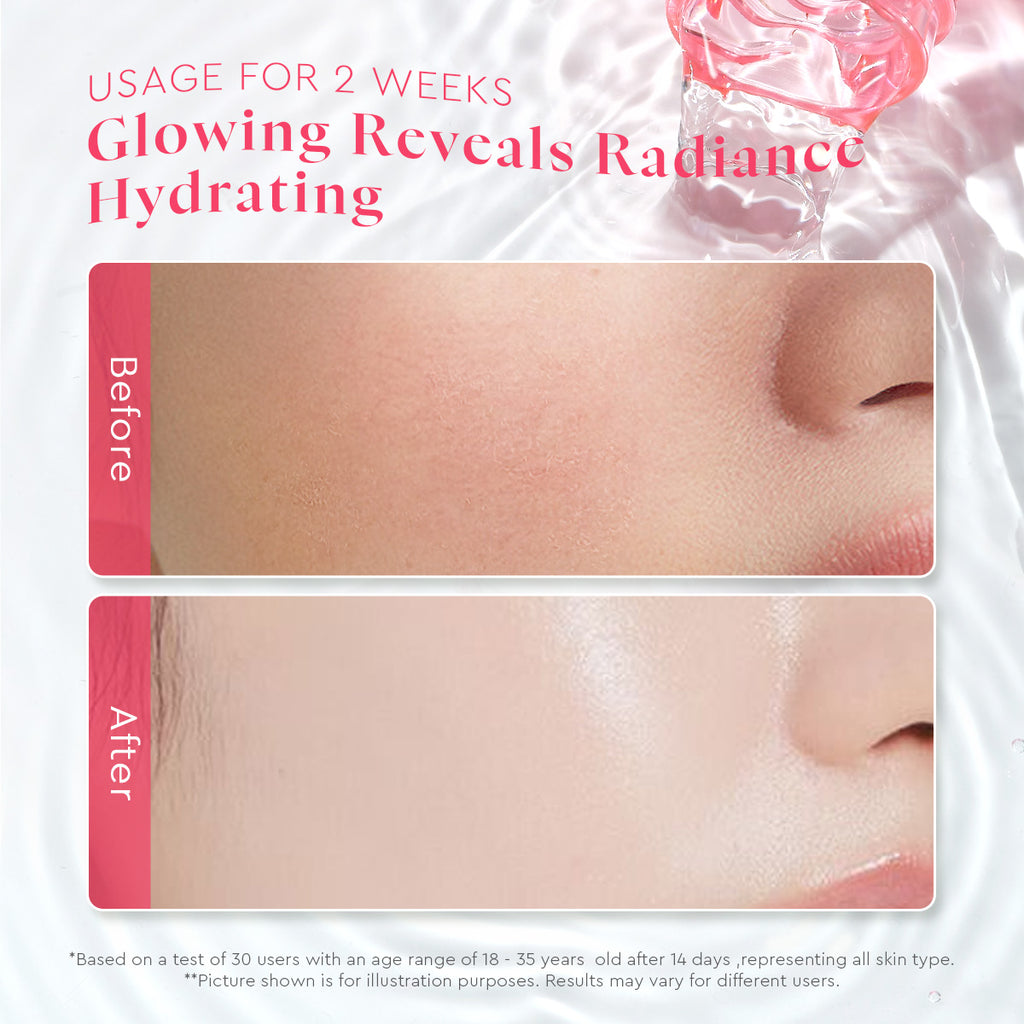 Glad2glow Pomegranate Niacinamide Brightening Toner