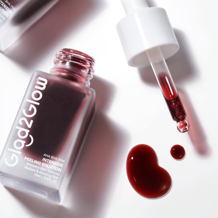 Glad2glow AHA BHA PHA Intensive Peeling Solution – glad2glow