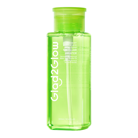 Glad2glow Mugwort Salicylic Acid Acne Clear Micellar Water