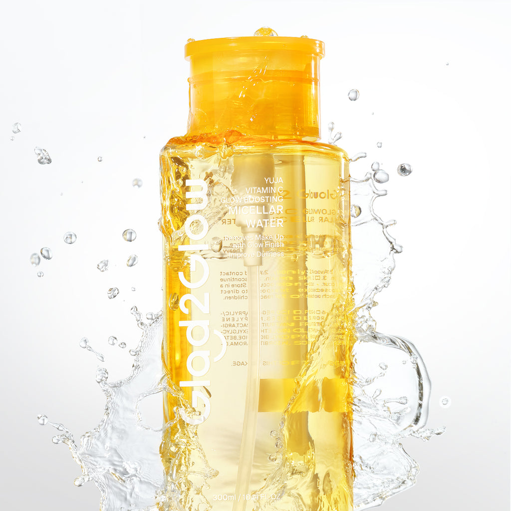 Glad2glow Yuja Vitamin C Glow Boosting Micellar Water
