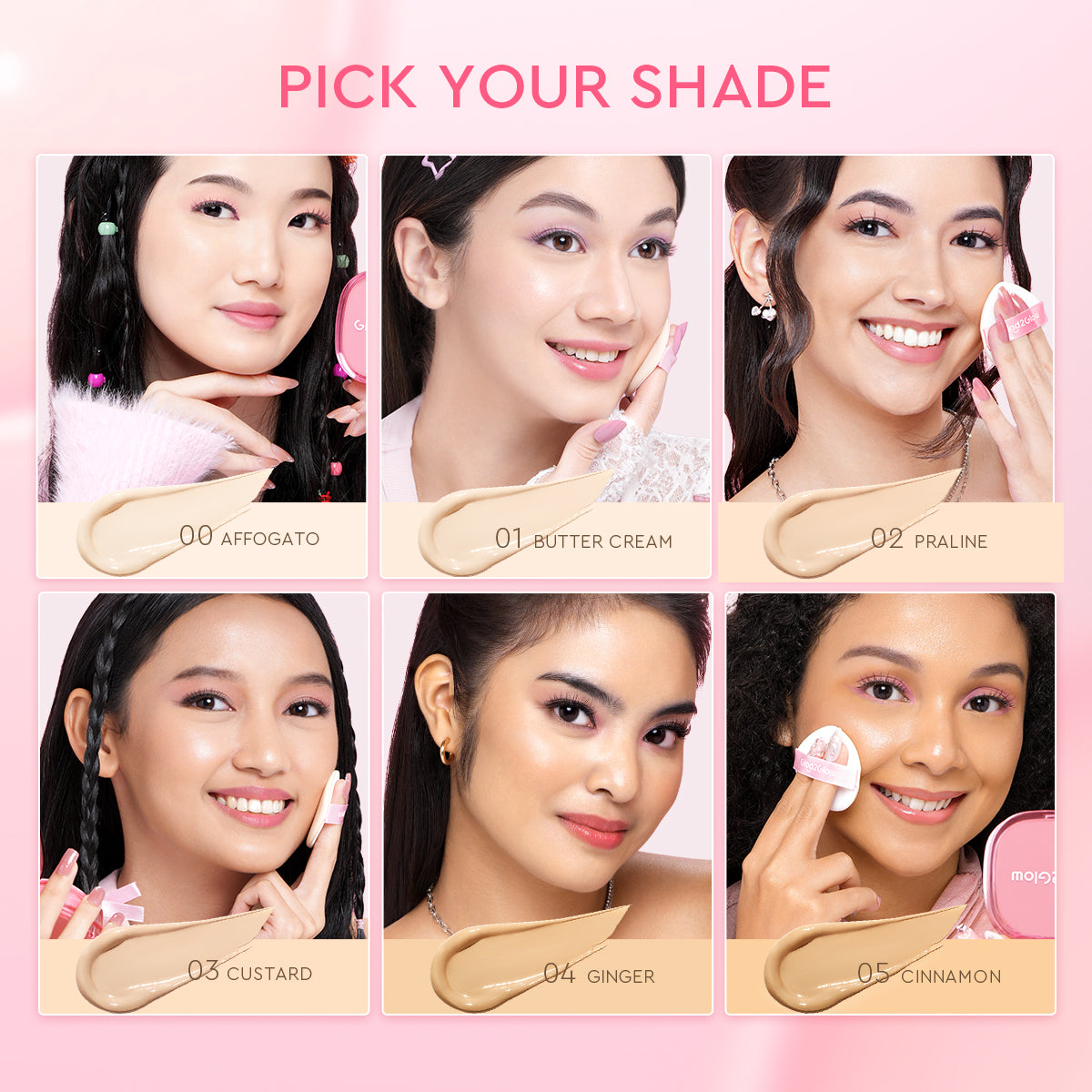 Perfect cover cushion