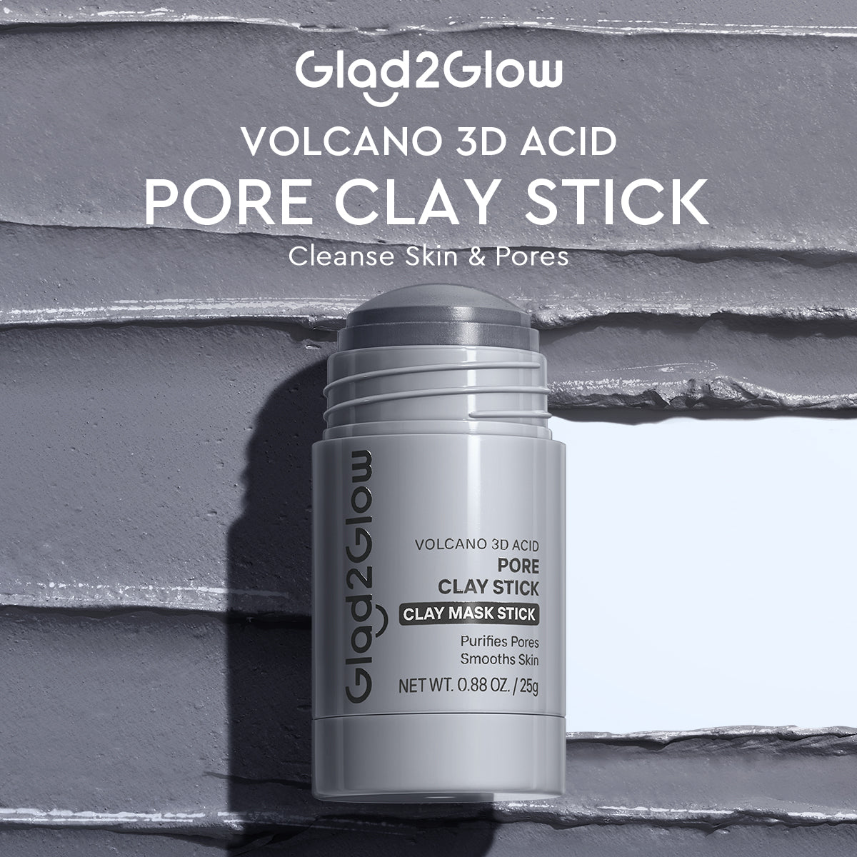 Glad2Glow Volcano 3D Acid Pore Clay Stick product benefits