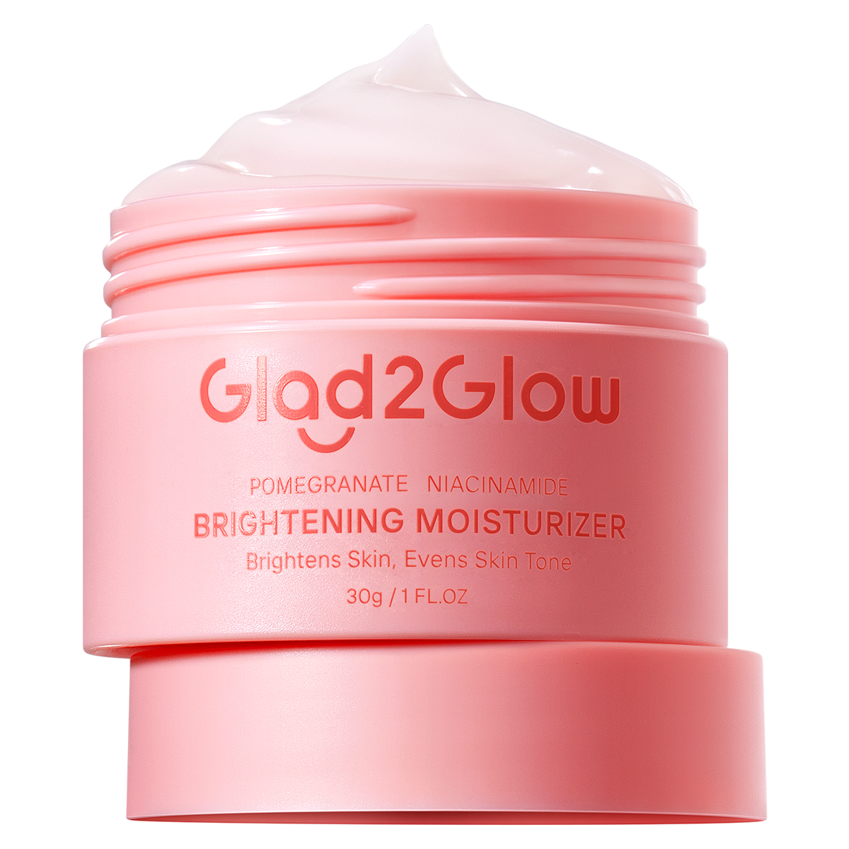 GLAD2GLOW Pomegranate 5% Niacinamide Brightening Moisturizer