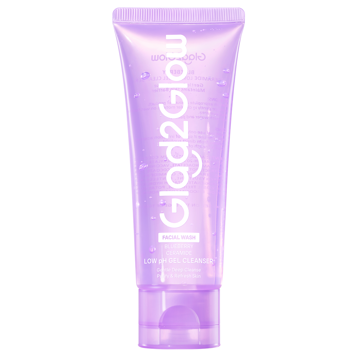 Glad2Glow Blueberry Ceramide Low pH Gel Cleanser