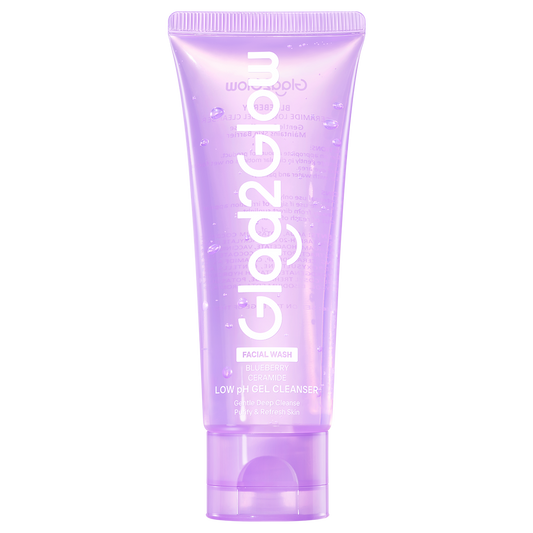 Glad2Glow Blueberry Ceramide Low pH Gel Cleanser