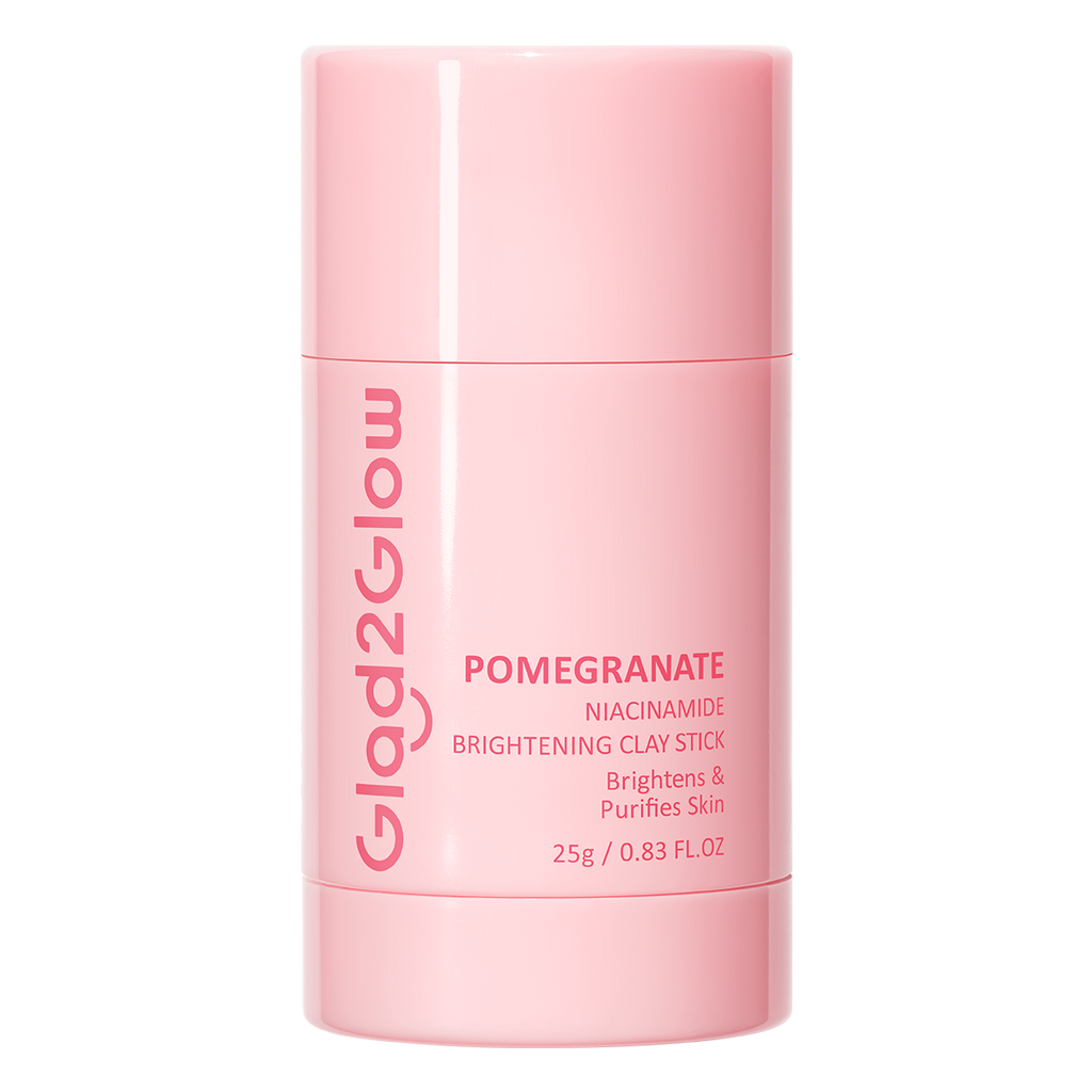 Glad2glow Pomegranate Niacinamide Brightening Clay Stick