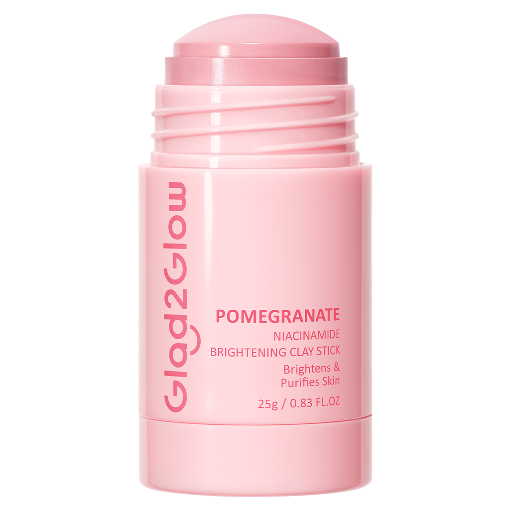 Glad2glow Pomegranate Niacinamide Brightening Clay Stick