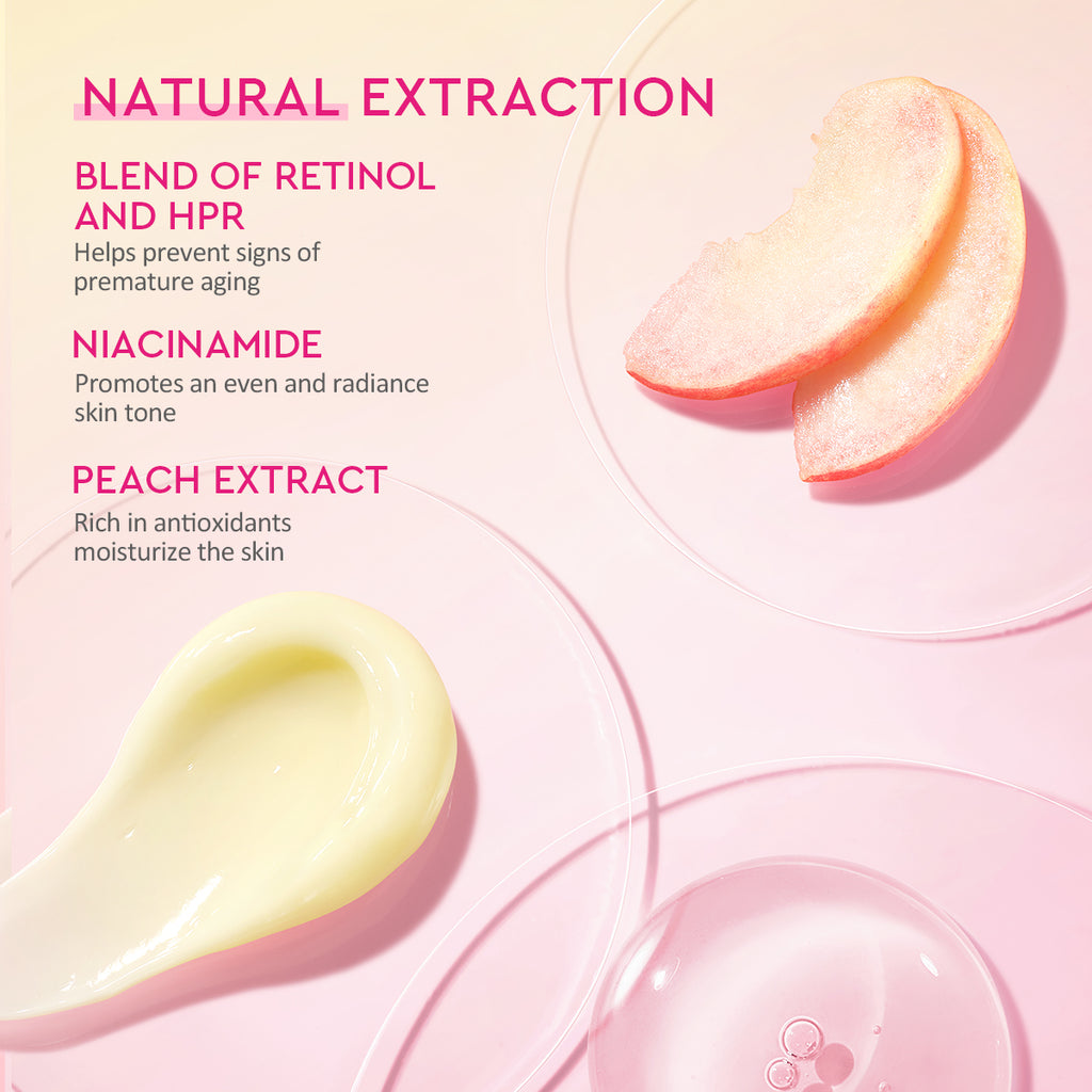 Glad2glow Peach Retinol Moisturizer