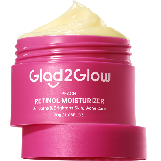 Glad2glow Peach Retinol Moisturizer