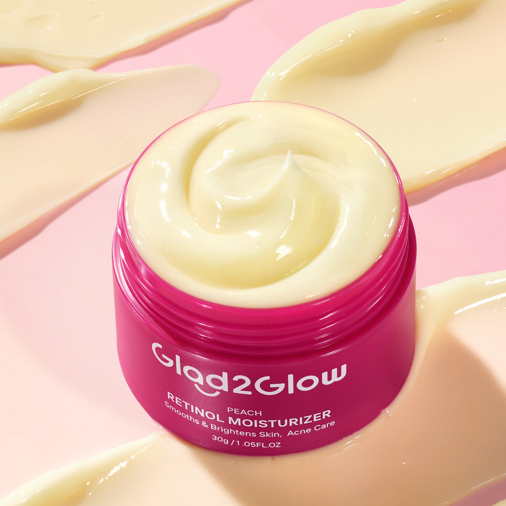 Glad2glow Peach Retinol Moisturizer