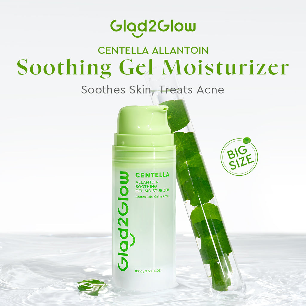 Glad2Glow Centella Allantoin Soothing Gel Moisturizer