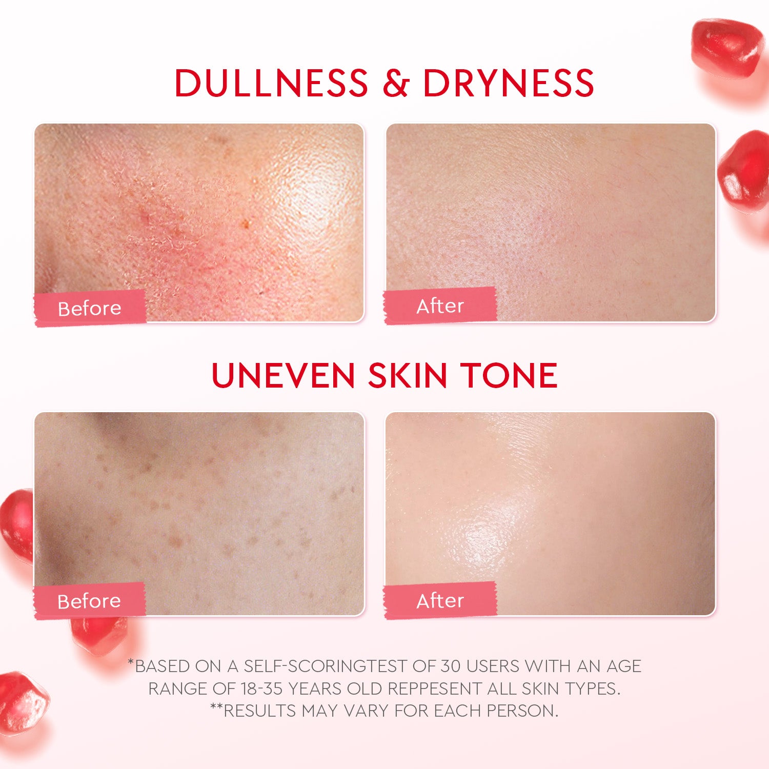 Pomegranate 5% niacinamide brightening moisturizer