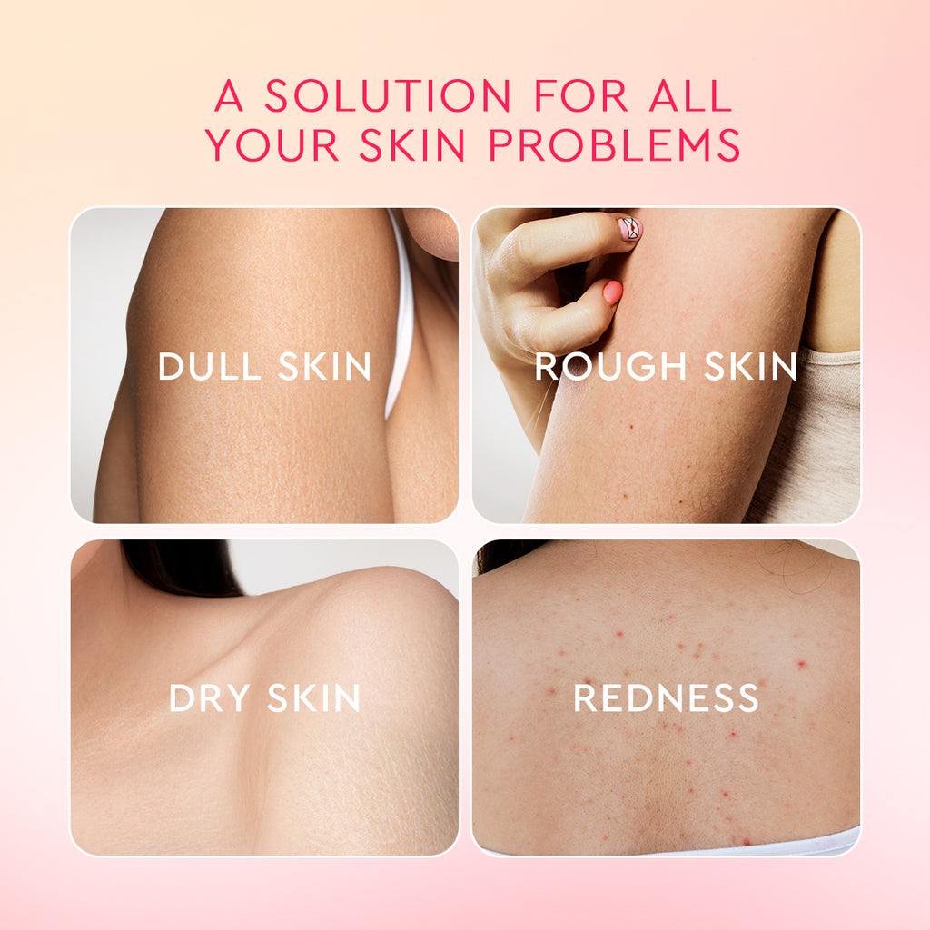 Glad2glow Creamy Berry Overnight Bright Body Serum
