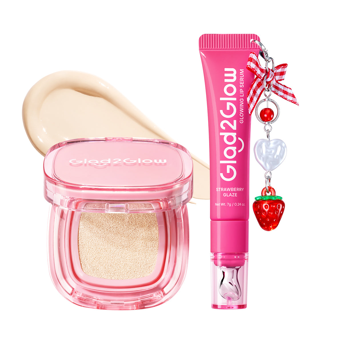 Brightening Lip Serum + Perfect Cover Cushion